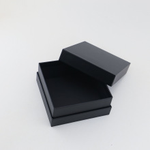 Wholesale Custom Packaging Elegant Black Small Cosmetic Box