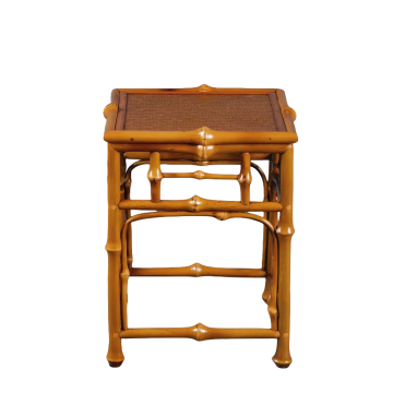 Multi Functional Bamboo Square Stool - Handcrafted and Non-Toxic