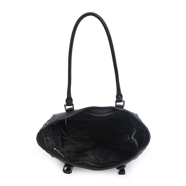 Women Large Tote Bag Tassels Faux Leather Shoulder Handbags