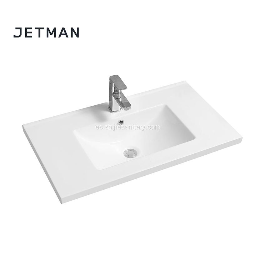 JM5001-81 White Ceramic With With Bathroom Wash Wash Basin