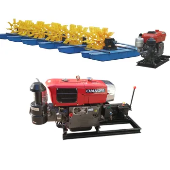 Changfa Diesel Engine 16HP Paddle Wheel Aerator - High Quality, Low Price for Shrimp Ponds