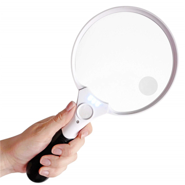 Extra Large Magnifying Glass with LED Lights - Hot Sell Item