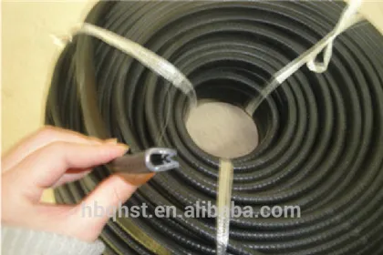 Epdm rubber decorative edge trim seal strip