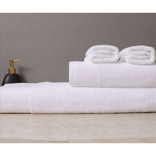 Custom Spa Hotel Face Towel Washcloth White Cotton