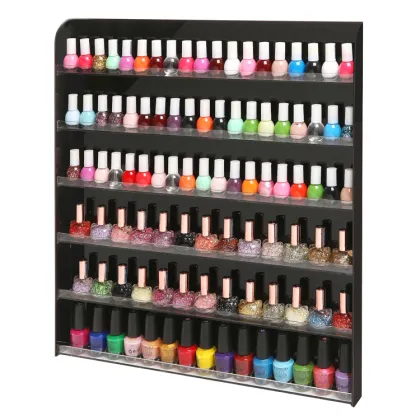 DIY Large Acrylic Opi Fingernail Nail Polish Holder Wall Rack