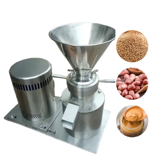Milk Colloid Mill Almond Peanut Butter Maker Churning Grinder Machine