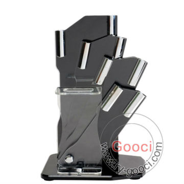 NEW Acrylic 3" /4" / 5" / 6" / inch peeler Knife Holder ceramic knife Cutlery