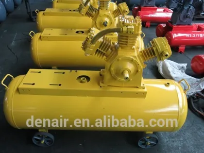 Compresor de piston aceite libre / compressor de ar oil free de 7bar