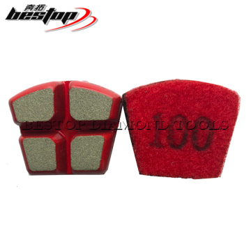 Werkmaster/NewGrind Ceramic Bond Diamond Grinding Pads for Concrete Polishing
