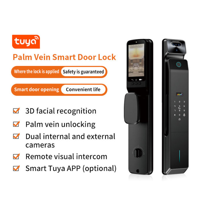 Биометрический отпечаток пальцев, распознавание ладони, умный замок дверной двери