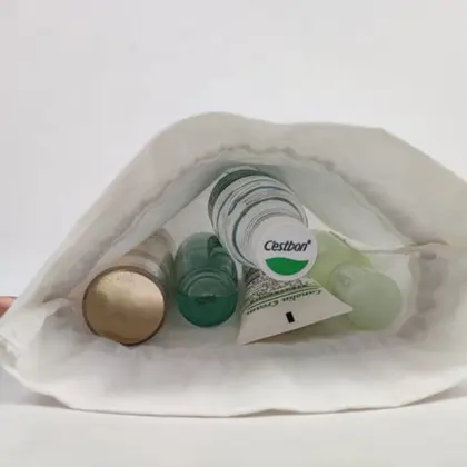 100% Cotton Drawstring Bag Drawstring Party Favor Bag