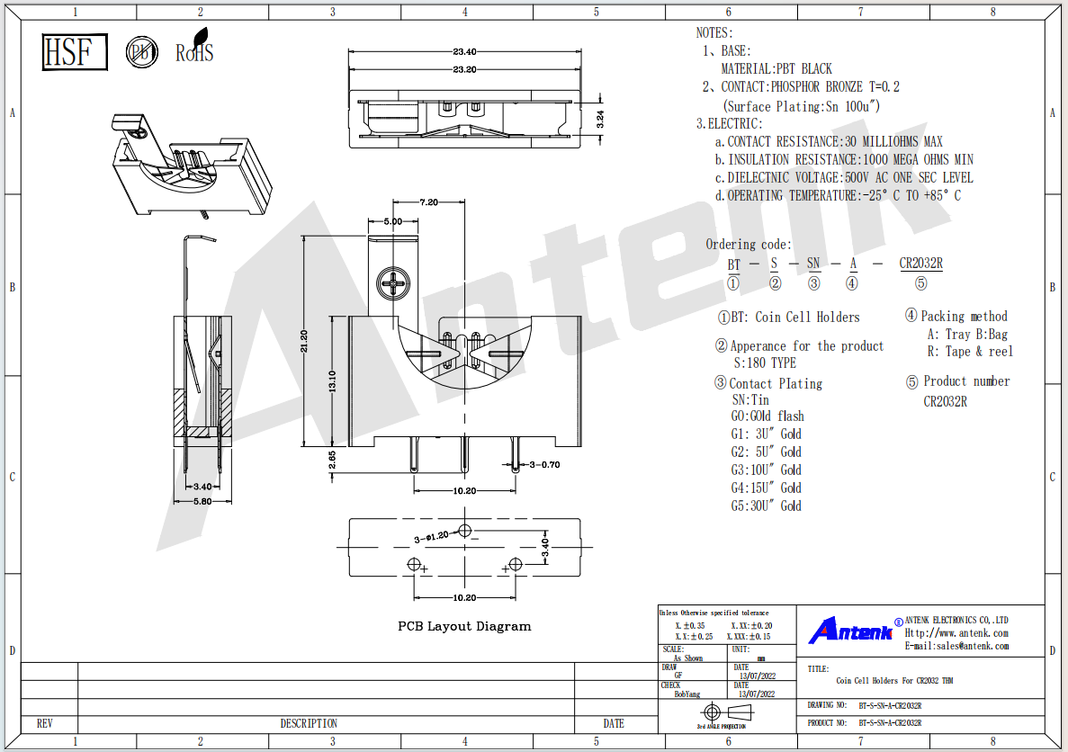 BT-S-SN-A-CR2032R