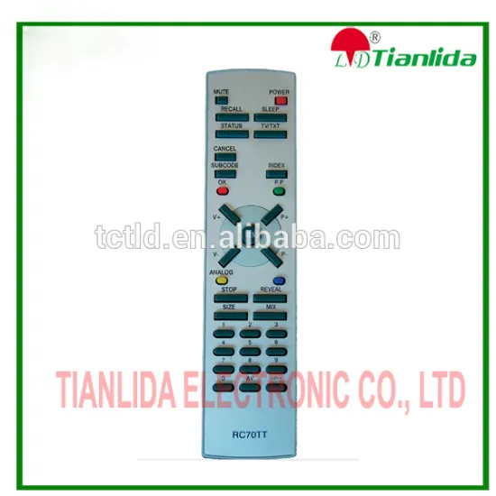 RC70TT remote control universal TV use remote control universal sat remote control for turkish market