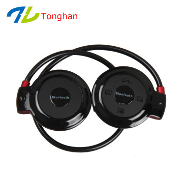 Soft mini stereo Bluetooth headphones with TF card function