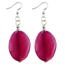 Natural Gemstone Agate Earring