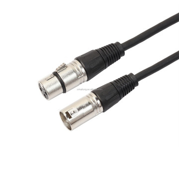 High-Quality TRS to XLR Snake Microphone Cable with Nickel-Plated XLR Connector