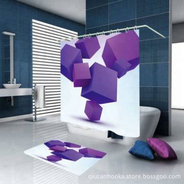 water proof sublimation custom shower curtain amazon
