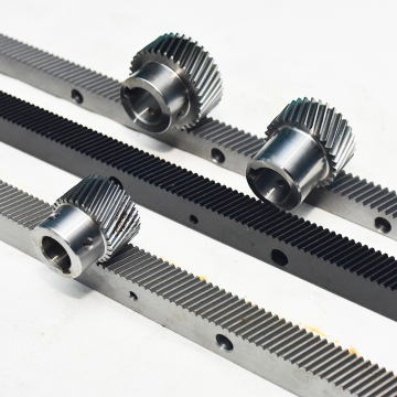 CNC Milling Machine Rack and Pinion: High Precision 960mm Part, C45 Carbon Steel, Modulus 1.5