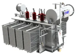 2000kVA 33kV 3-phase 2-winding Power Transformer with OLTC