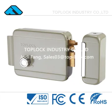 Electric Door Lock 12v Cisa Electric Rim Lock with Yellow Color