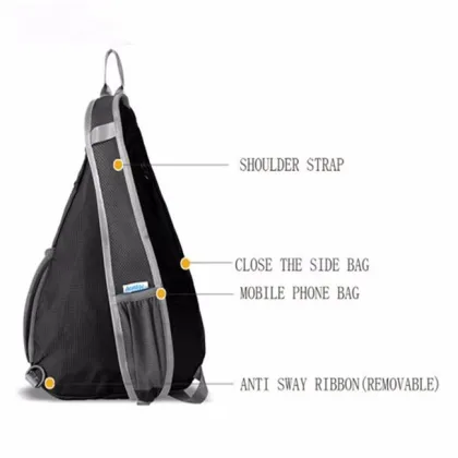 Cheap wholesale foldable shoulder bag men
