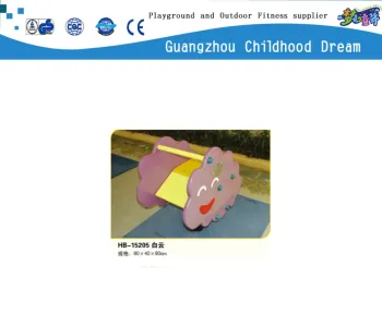 (HB-15205) Outdoor decorative cloud plastic rocking horse