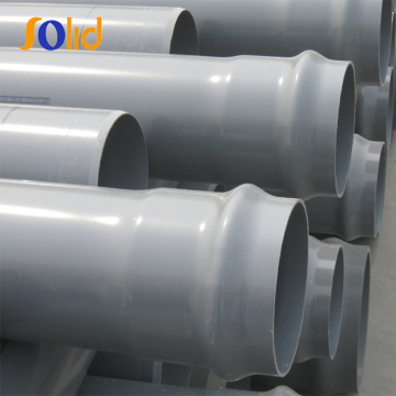 ISO Standard Endurable Plastic PVC Water Supply Pipe Line 5inch