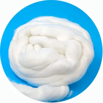 GRS Certified Recycled PA6 Nylon Polyamides Fiber Tops for Spinning Yarn