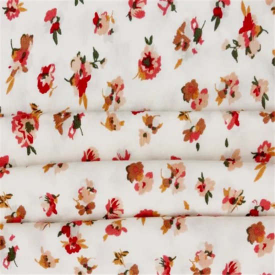 Elegant Rayon Crepe Floral Printed Blouses Fabrics