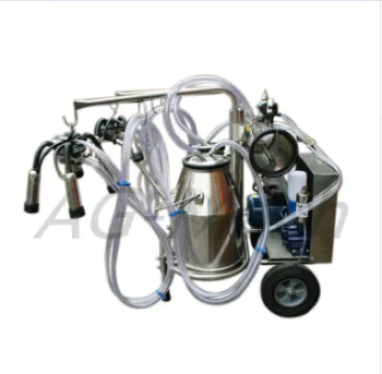Double Bucket Cow/Goat Milking Machine