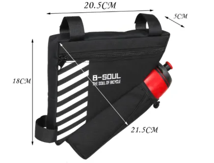 Cycling Bike Frame Tube Pouch Pannier - Bicycle Triangle Bag