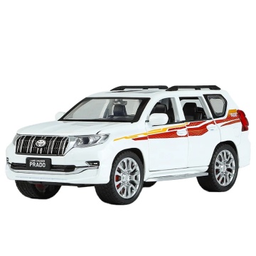 Toyota Prado 1/24 Ses ve Işık Özellikleri ile Diecast Model Araba