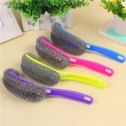 Natural Sisal Long-Handle Pot Brush