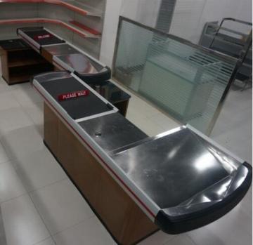 Deluxe Supermarket Electronic Checkout Counter with Belt From Suzhou Yuandan Company