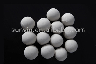 mid alumina ceramic ball grinding media al2o3 75% 30mm use in ball mill