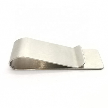 Customize EDC Outdoor Sports Hiking Camping Hunting Money Clip Stainless Steel