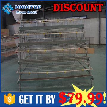 New modern poultry battery cages for laying hens used