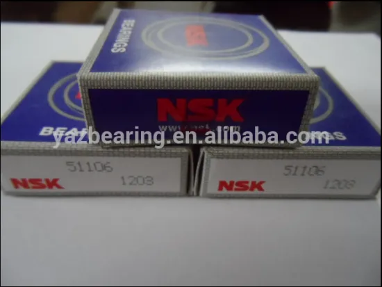 NSK 51106 Flat thrust bearings