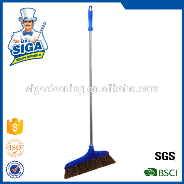 MR.SIGA mr.siga broom and dustpan set with long handle, upright