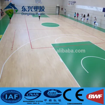 pvc vinyl flooring roll/pvc sports flooring/pvc basketball flooring