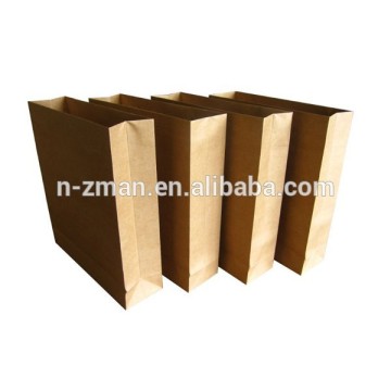 kraft paper bag without handle,cheap kraft paper bag,printed kraft paper bag