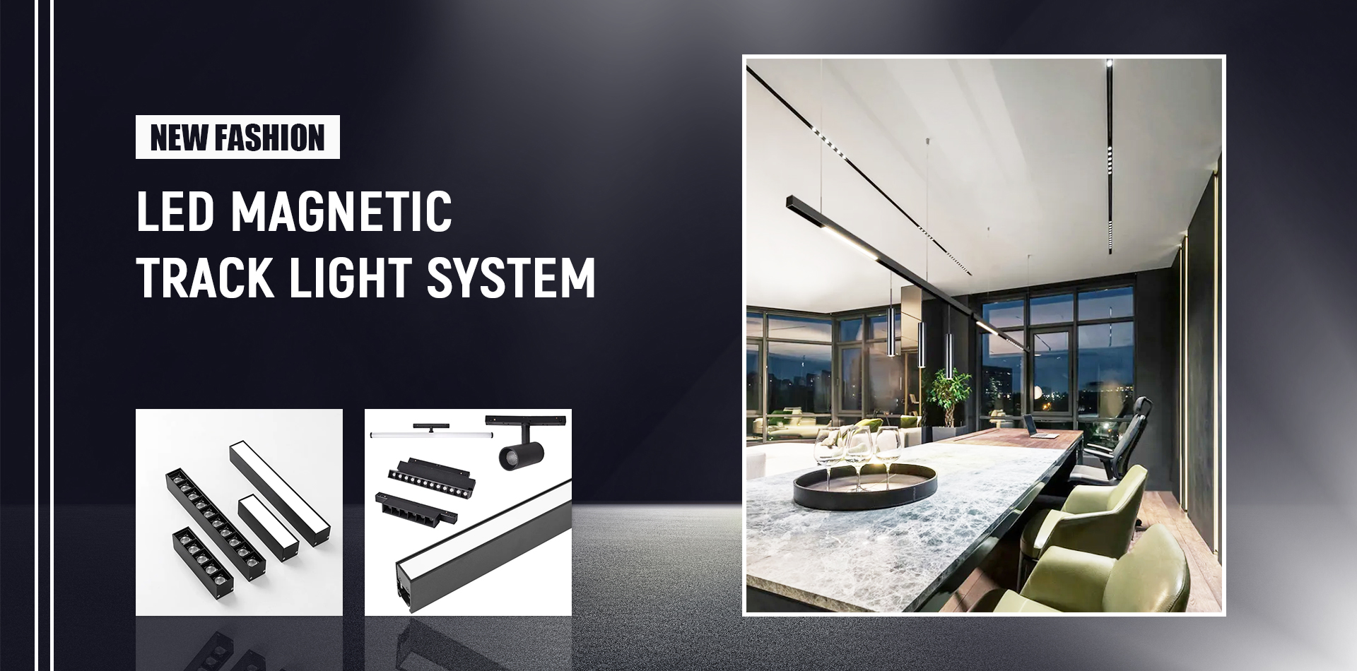 How to install magnetic track lights