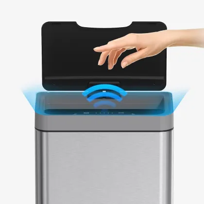 12L Stainless Steel Smart Sensor Trash Can