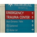 Custom Hospital Wayfinding Signage