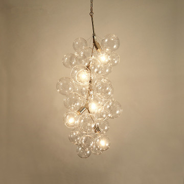 LEDER Contemporary Crystal Ceiling Light