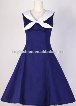 40's Pin up Retro Style Women Swing Dress