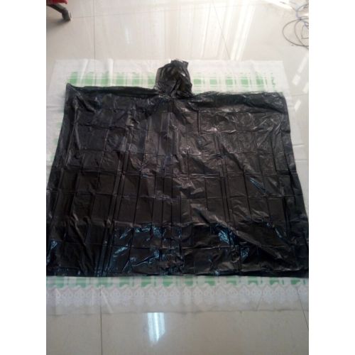 plastic rain cape  with logo