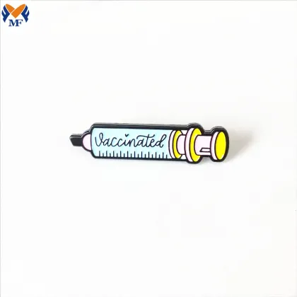 Custom Brand Logo Enamel Painted Pin Badge