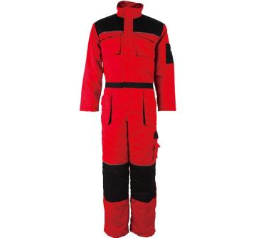 Reflective piping Red Winter Overall