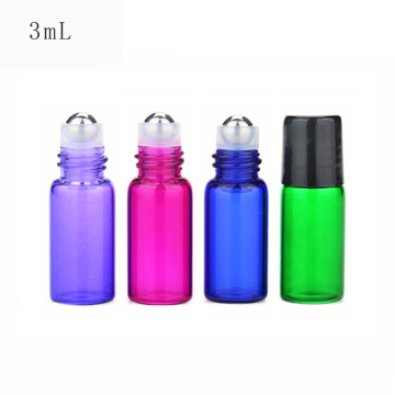 Colorful Mini Roller Bottles: 1ml to 10ml - High Quality Amber Bottles